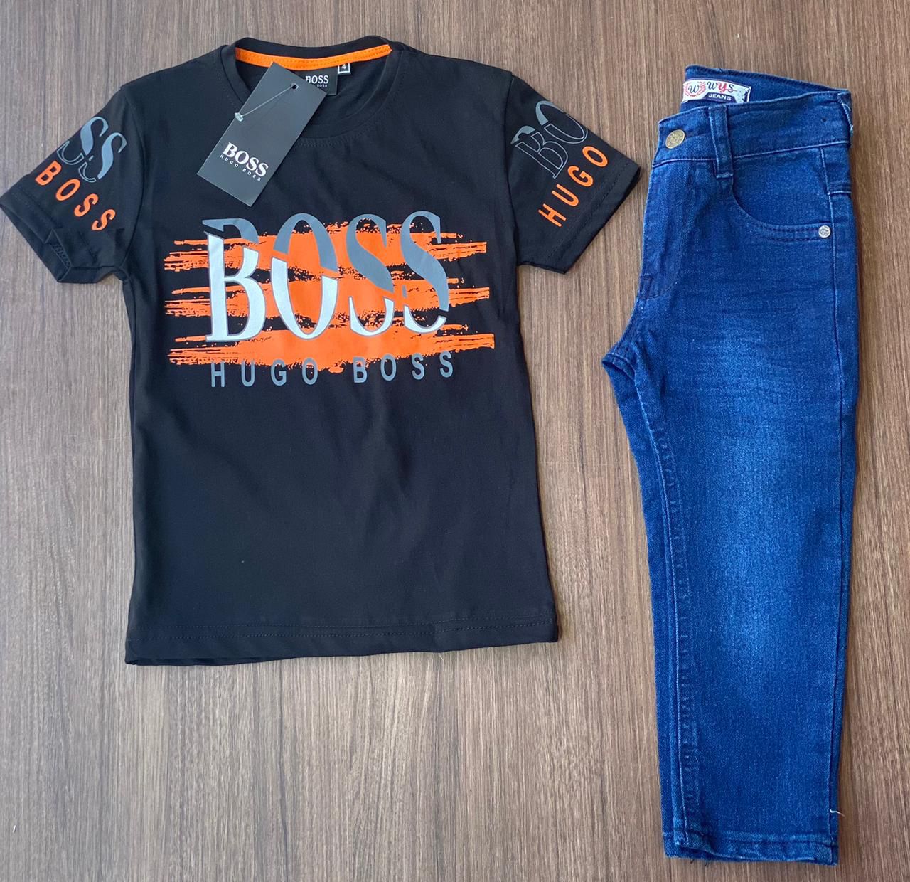 طقم صبياني BOSS