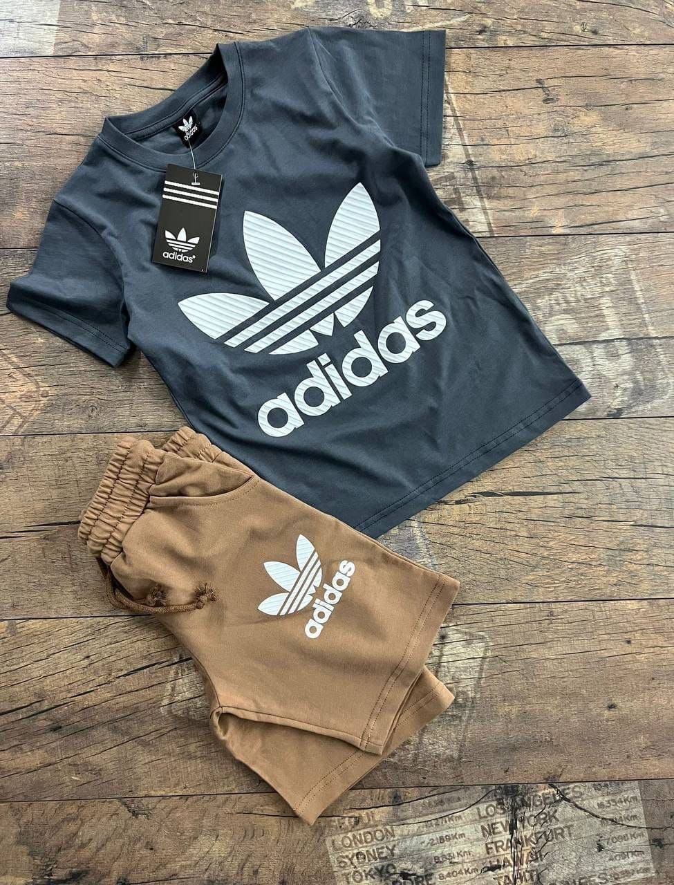 طقم قطن صبياني ADIDAS