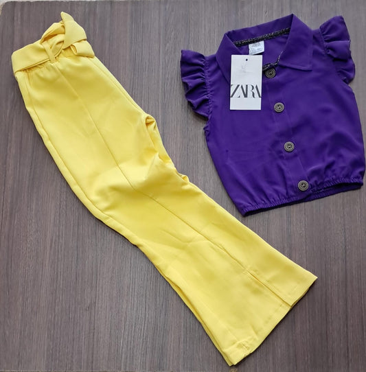 طقم بناتي zara