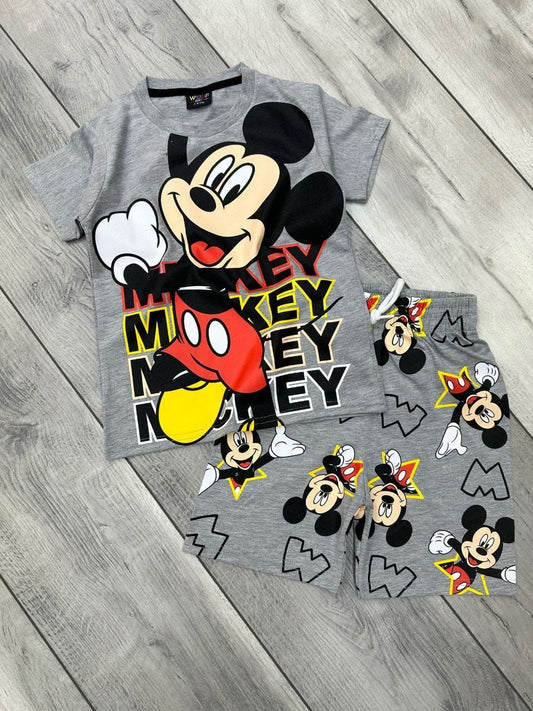 طقم صبياني قطن mikey