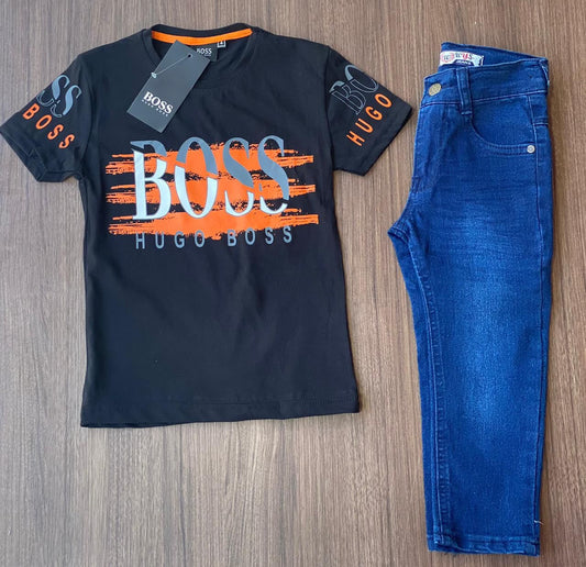 طقم صبياني BOSS