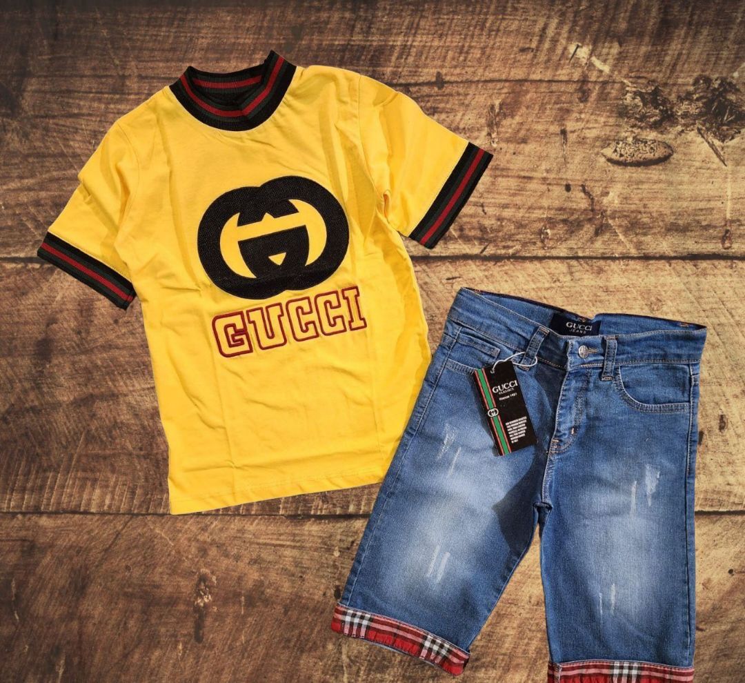 طقم قطن Gucci
