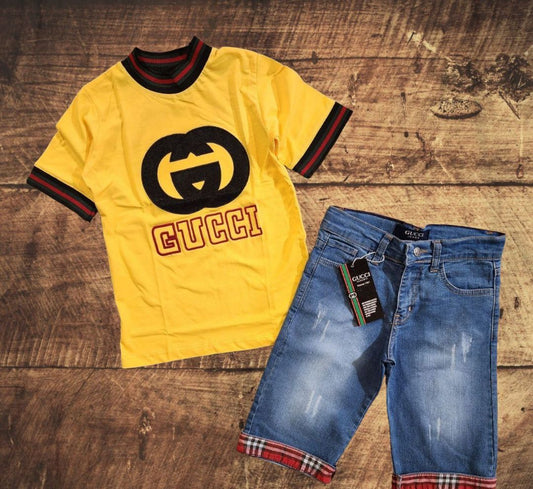 طقم قطن Gucci