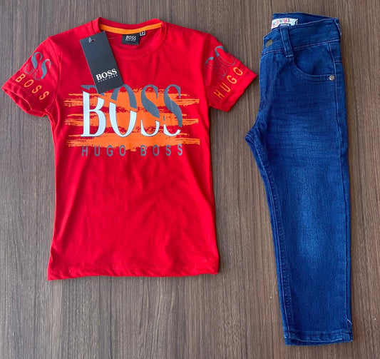 طقم صبياني BOSS