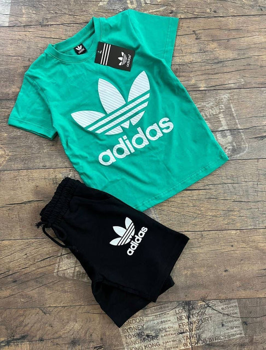 طقم قطن صبياني ADIDAS