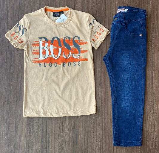 طقم صبياني BOSS