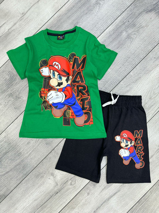 طقم صبياني قطن Mario