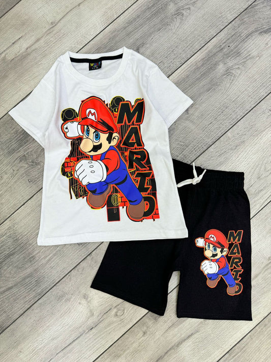 طقم صبياني قطن Mario