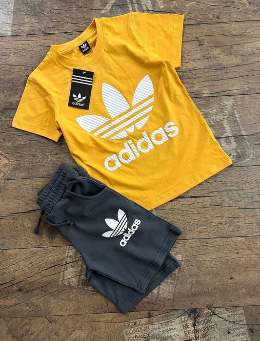 طقم قطن صبياني ADIDAS