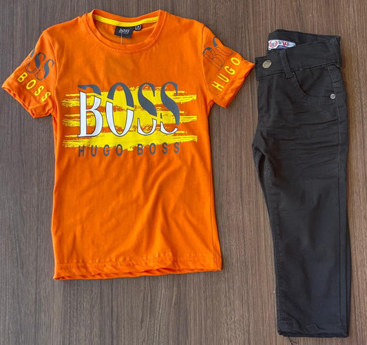 طقم صبياني BOSS