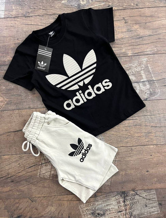طقم قطن صبياني ADIDAS