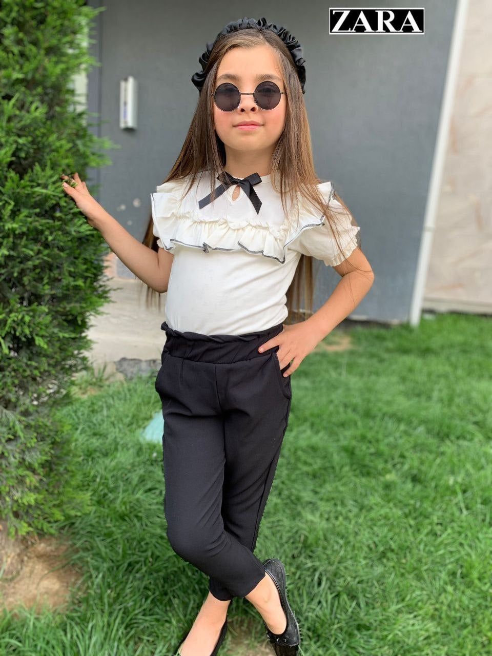 طقم بناتي zara