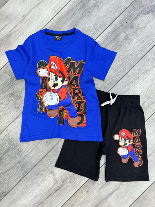 طقم صبياني قطن Mario